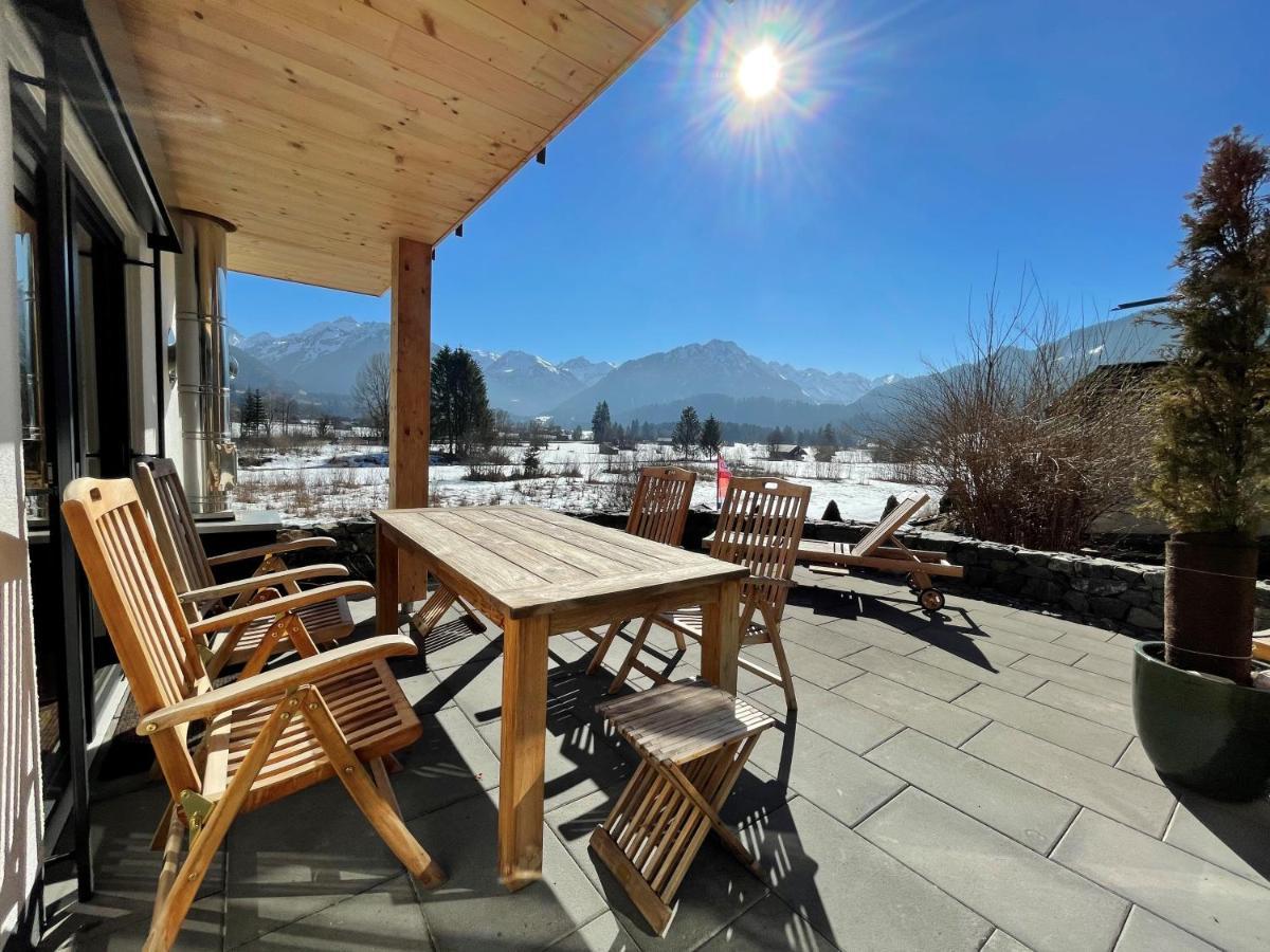 "Landhaus Panorama" - Luxurioese Ferienwohnungen In Bester Lage Fuer Gehobene Ansprueche Oberstdorf Exterior photo