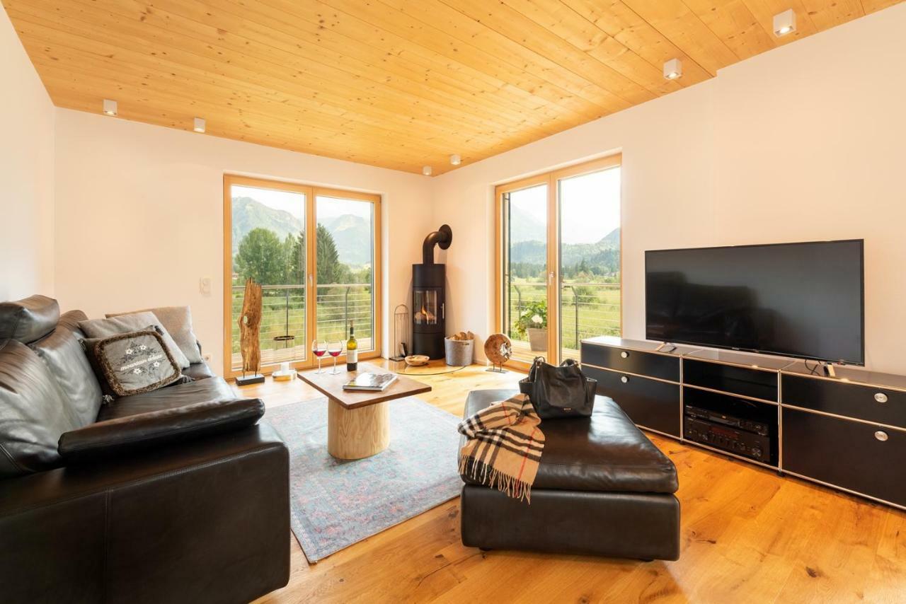 "Landhaus Panorama" - Luxurioese Ferienwohnungen In Bester Lage Fuer Gehobene Ansprueche Oberstdorf Exterior photo